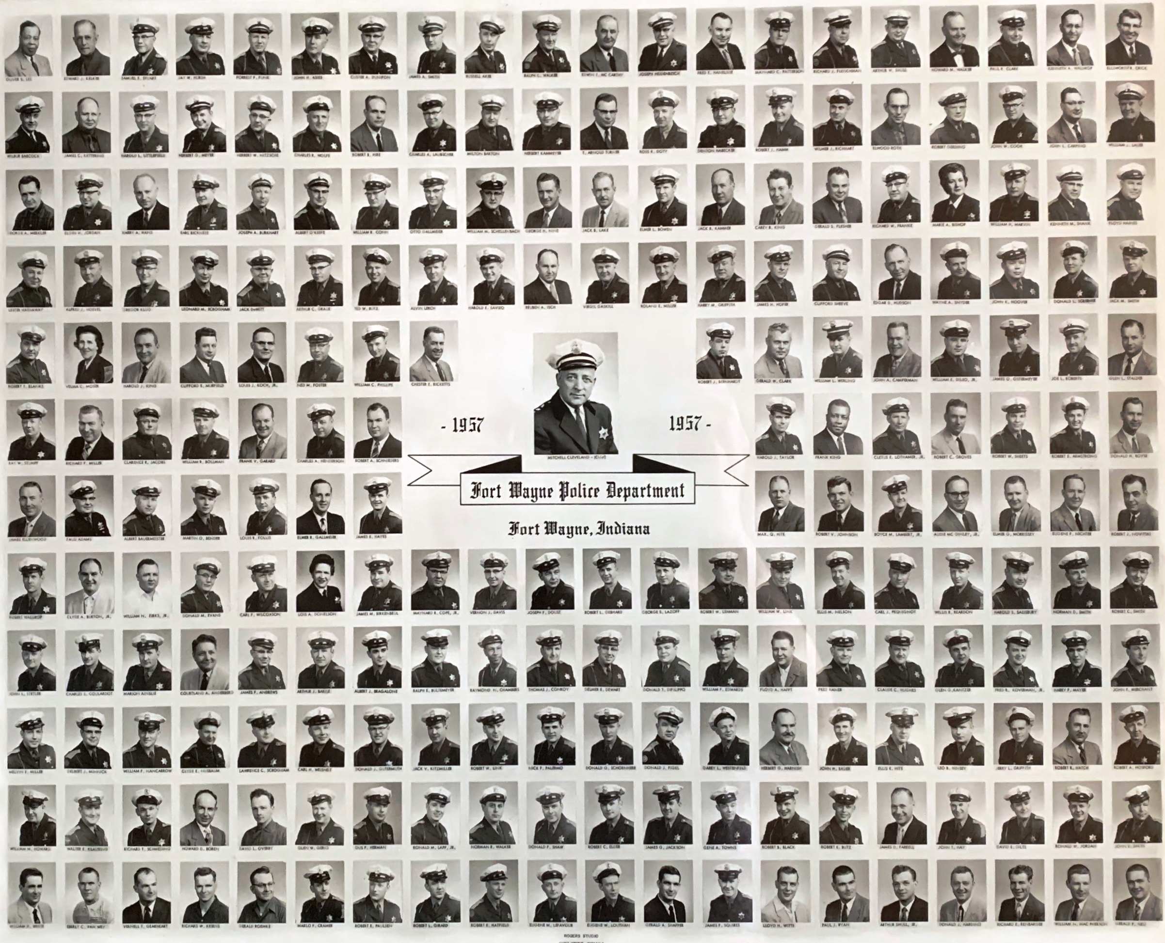 1957 Police Roster