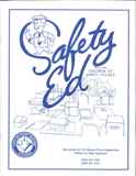 Safety Education Coloring Book Page 01