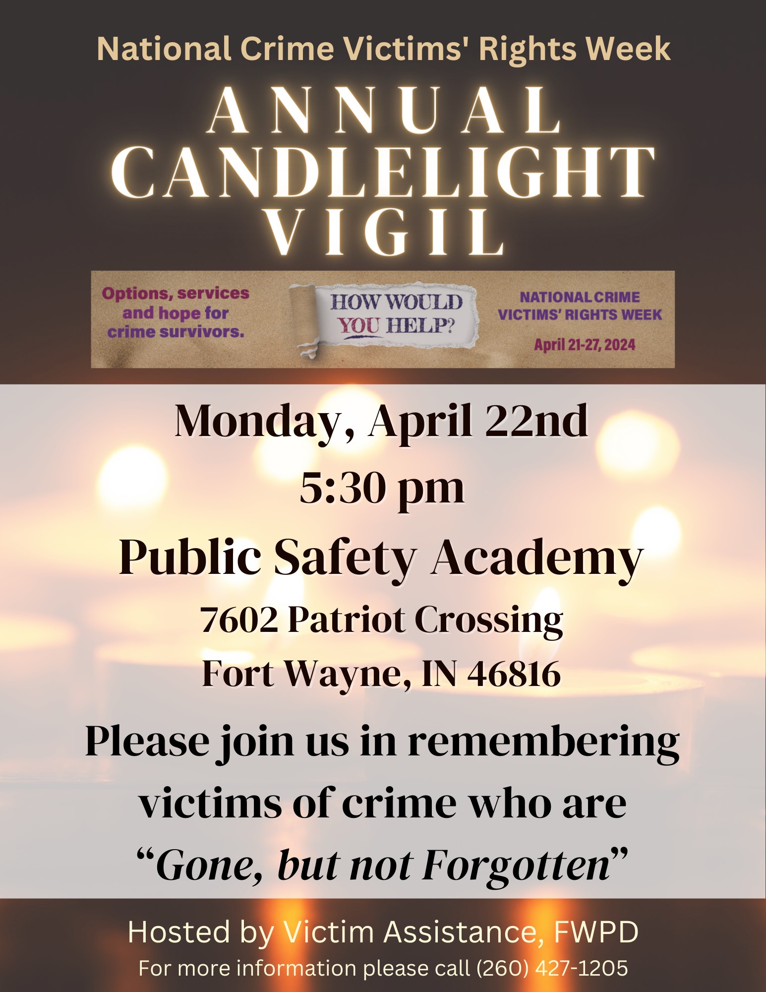 VA AnnualCandlelightVigil 2024